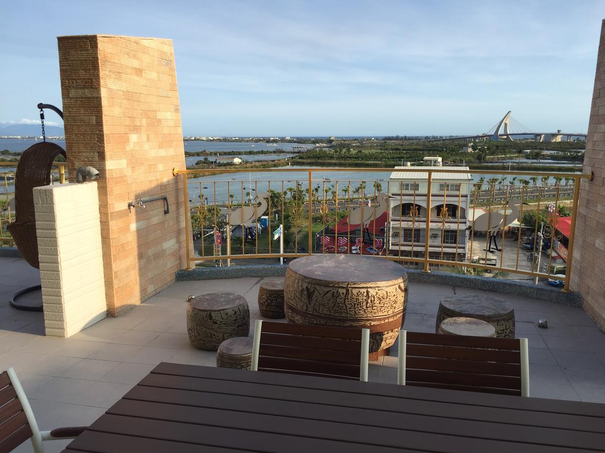 Top Bay B&B Donggang Exterior foto